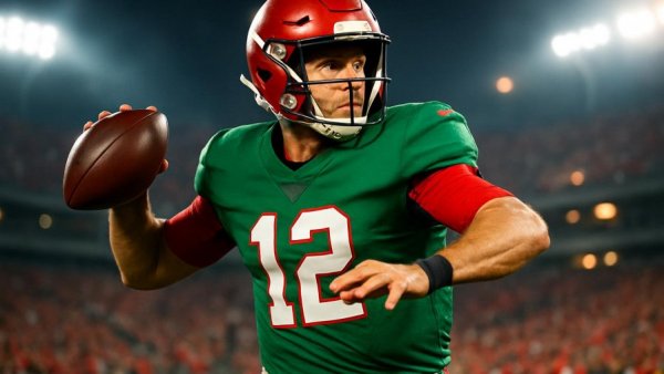 Quarterback in Eagles vs 49ers Wild Card round game prepares to throw.