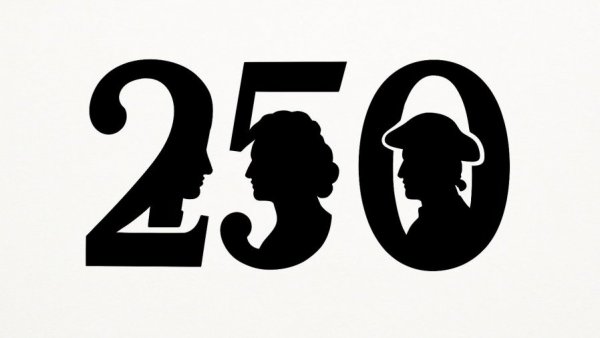 Revolutionary Lives Exhibit Morris County logo celebrating 250 years