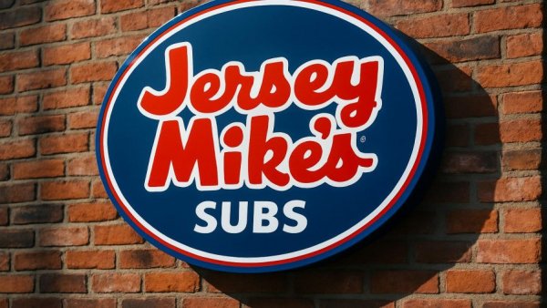 Jersey Mike’s sign against brick wall, representing expansion.