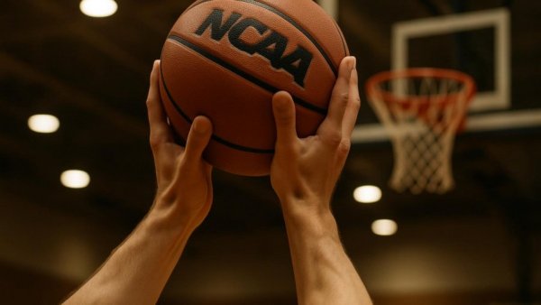 Mother Seton girls basketball player shooting near basket, comeback play.