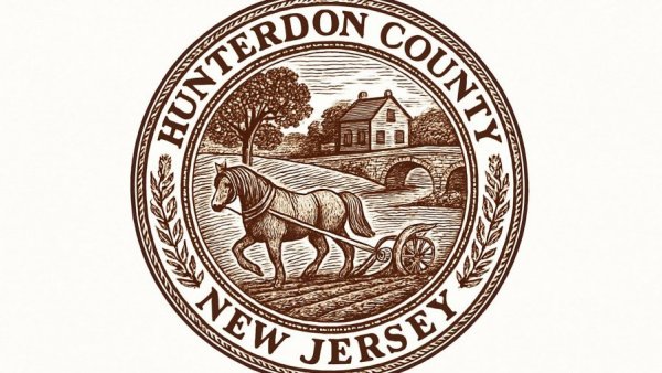 Hunterdon County seal for Ident-A-Shred 2026 events.