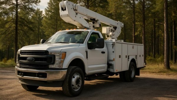 FirstEnergy utility truck prepared for winter storm operations.