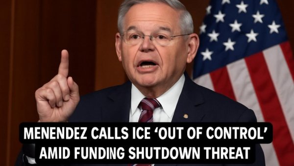Menendez calls ICE ‘out of control’ amid funding shutdown threat