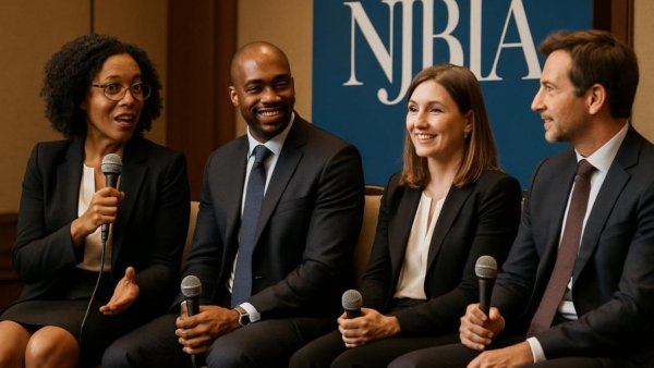 Panel discussion at NJBIA on AI's Impact on Workforce Development in New Jersey.