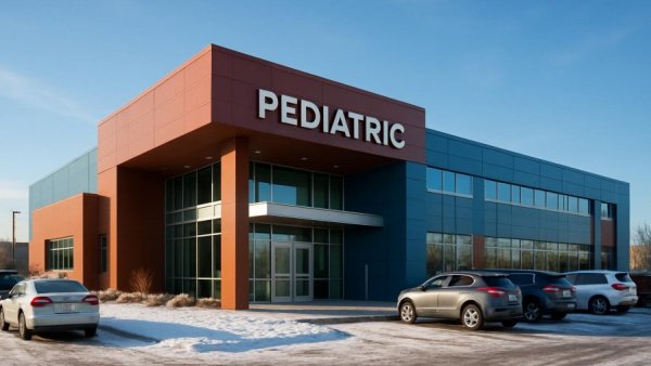 Pediatric primary care, Sussex County NJ, modern clinic exterior.