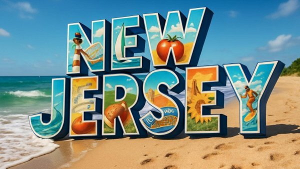 New Jersey Easter Bunny Train rides highlighted in scenic design.