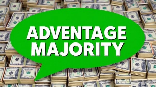 Medicare Advantage dark money concept with stacked bills.