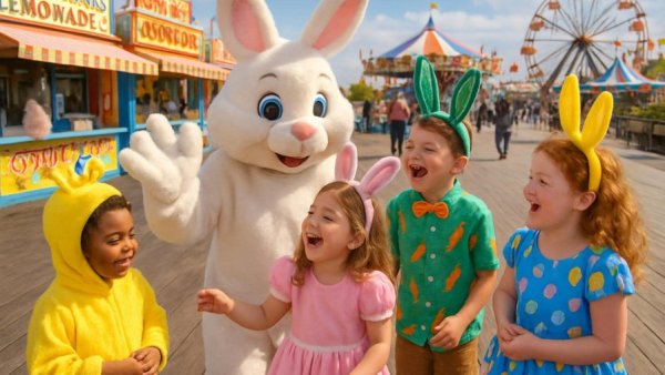 New Jersey Events March 27th to 29th 2026: Easter festival on boardwalk
