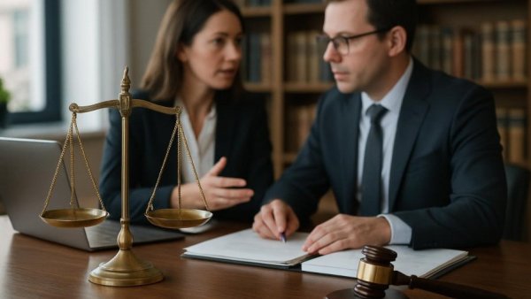 New Jersey attorney discussing duty to non-client in office.