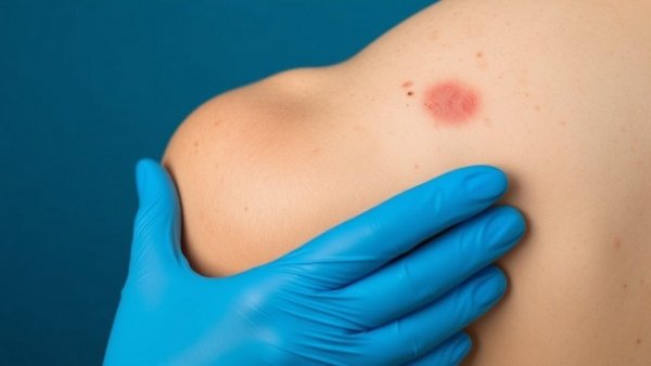 Medical examination of skin lesions linked to GLP-1 Drugs Effectiveness in Psoriatic Arthritis.