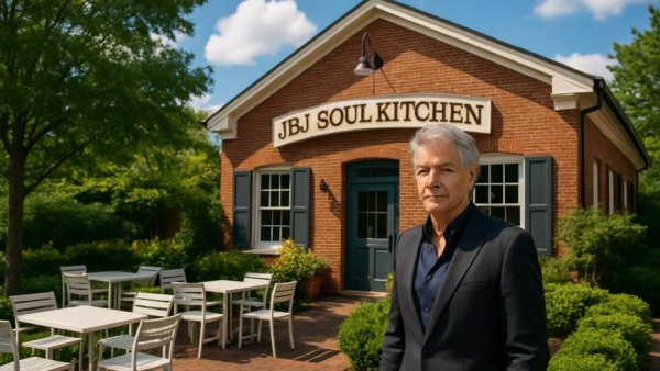 JBJ Soul Kitchen with outdoor seating and award honoree.