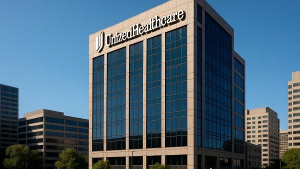 UnitedHealthcare corporate office building symbolizing prior authorization denial rates.