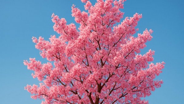 Cherry blossom tree against blue sky at New Jersey events April 17-19 2026.