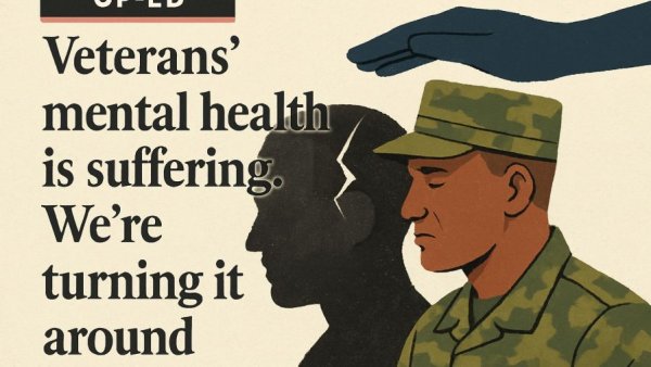 Op-Ed: Veterans’ mental health is suffering. We’re turning it around