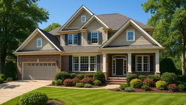 Contemporary suburban home in New Jersey housing market.