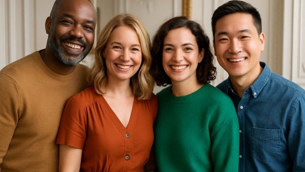 Centenary University Education Honor Society Induction, group photo in decorative interior.