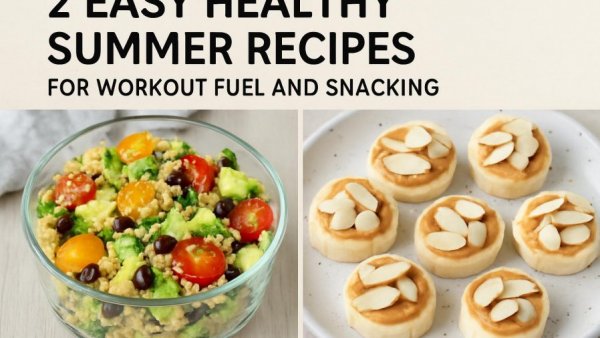 2 Easy Healthy Summer Recipes for Workout Fuel and Snacking