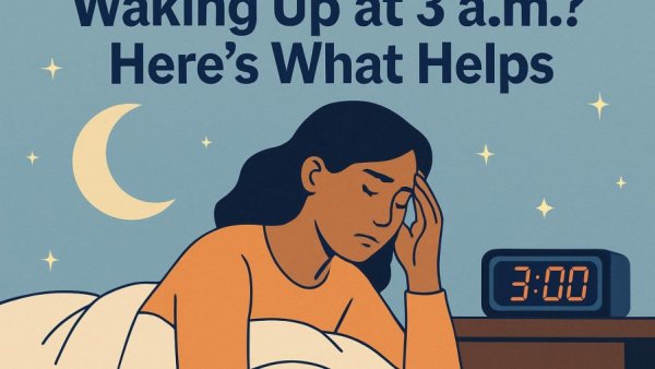 Waking Up at 3 a.m.? Here’s What Helps