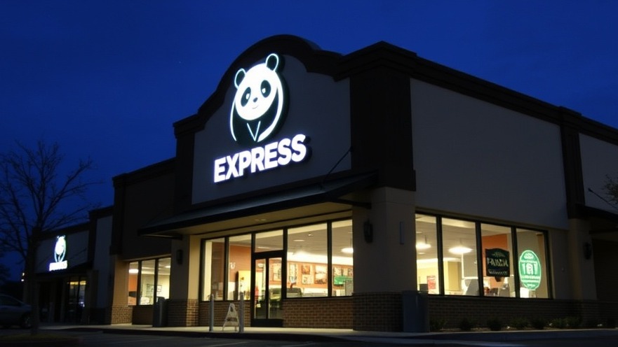 PANDA EXPRESS promoting American Chinese cuisine while supporting the local economy.
