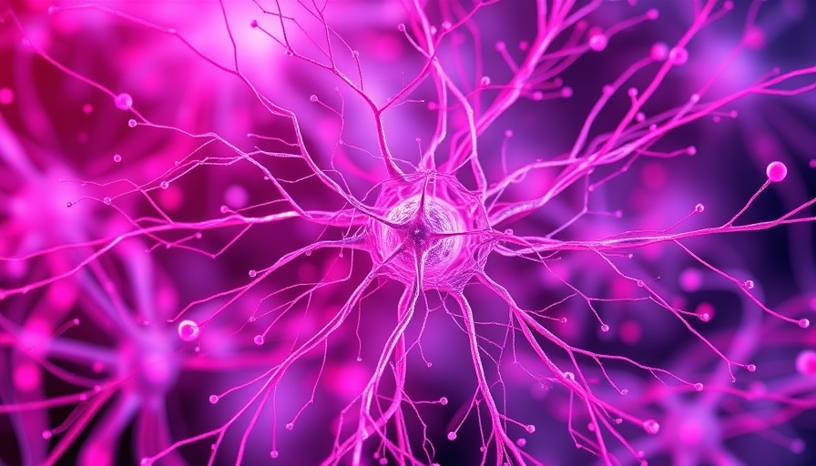 Intricate neural network depicting lithium and Alzheimer's disease.