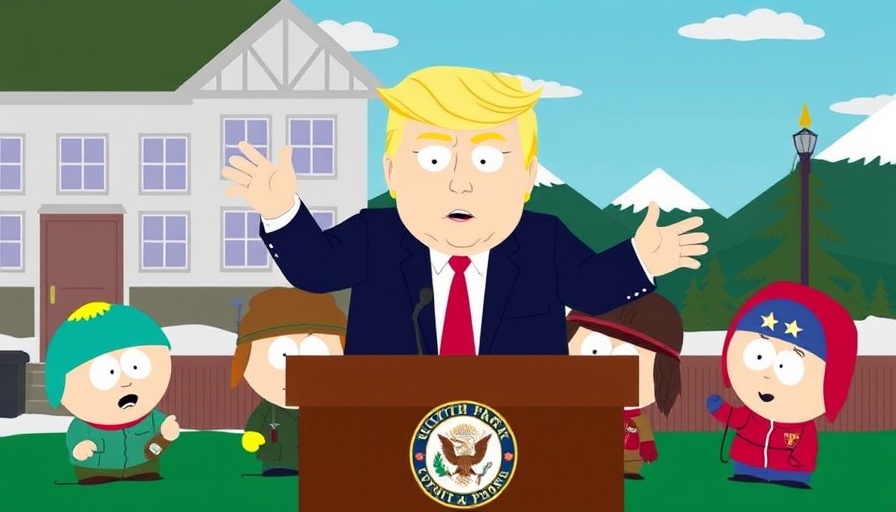 'South Park' is still poking fun at Trump in their 4th episode