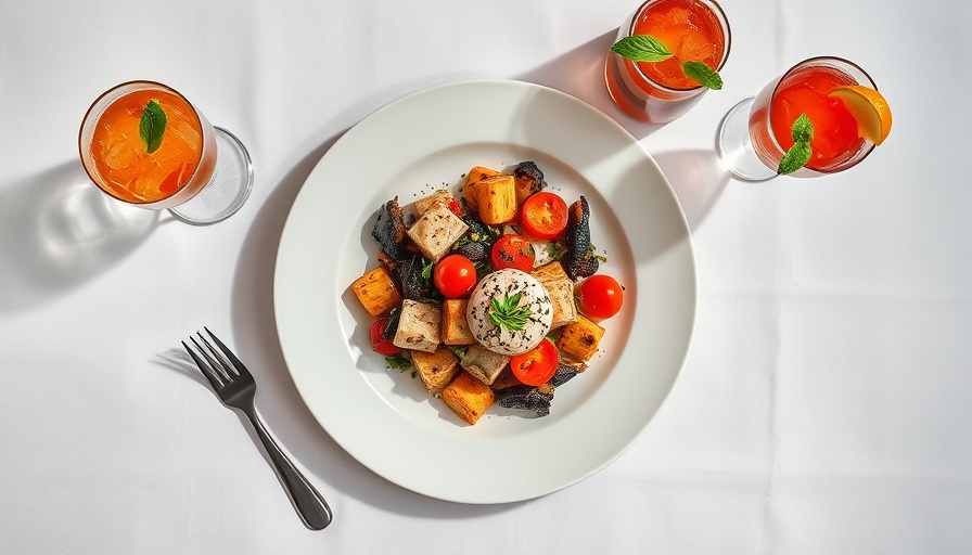 New Greek restaurant opens in Northvale, showcasing gourmet dishes and drinks.