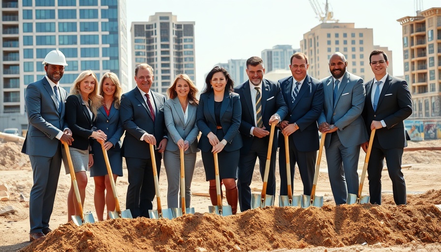 Groundbreaking ceremony at Nokia New Headquarters HELIX New Brunswick site.