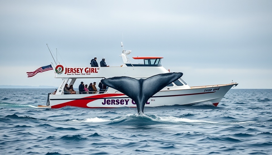 Whale watching at Jersey Shore on 'Jersey Girl' boat