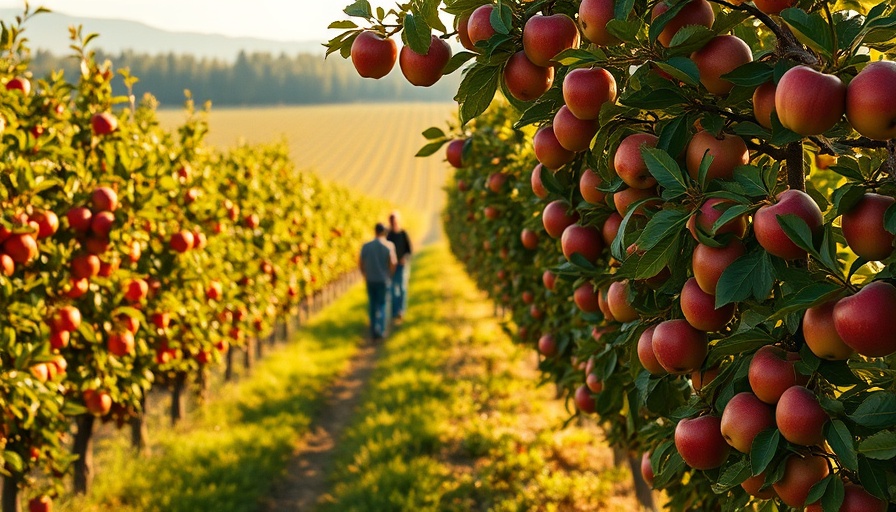 Apple orchard at New Jersey event, September 12-14, 2025.
