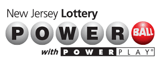New Jersey Powerball logo showcasing bold design, highlighting lottery sales New Jersey.