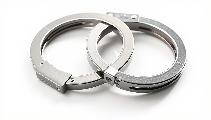 Inhalant abuse in public spaces and legal implications represented by handcuffs.