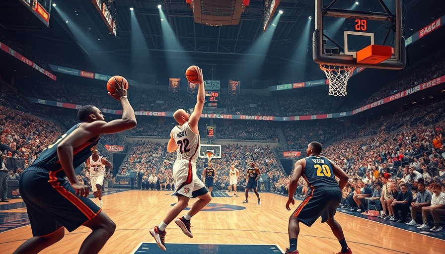 Intense basketball game scene illustrating Phoenix Suns action.