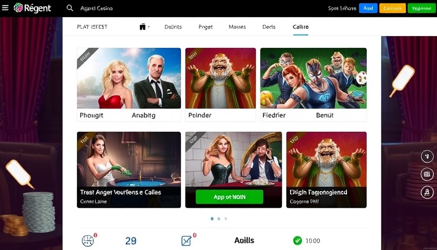 Manœuvres Raffinées pour Regent Play Casino