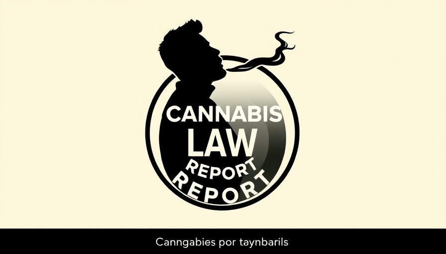Cannabis Law Report logo with smoking silhouette
