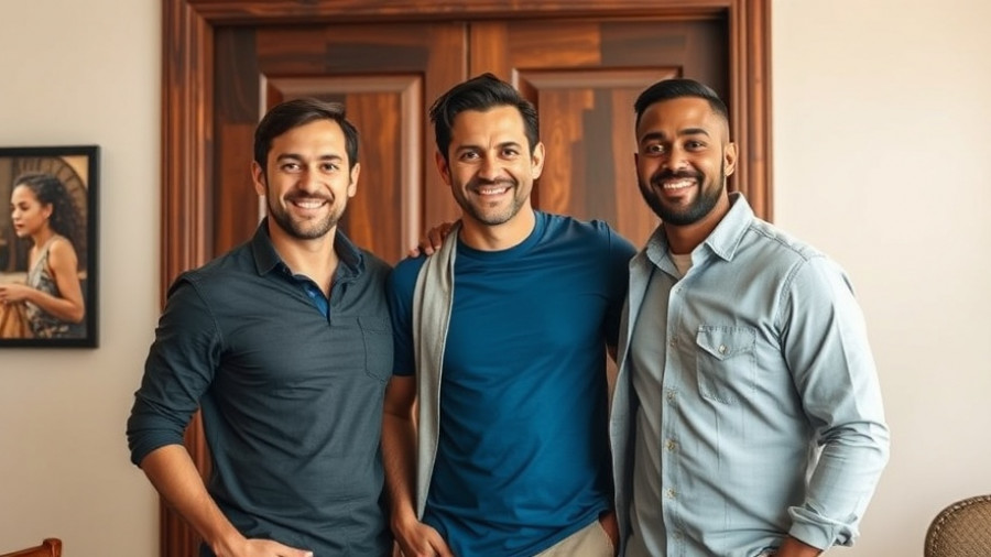 Carmelo Anthony cannabis collaboration gathering with three men.