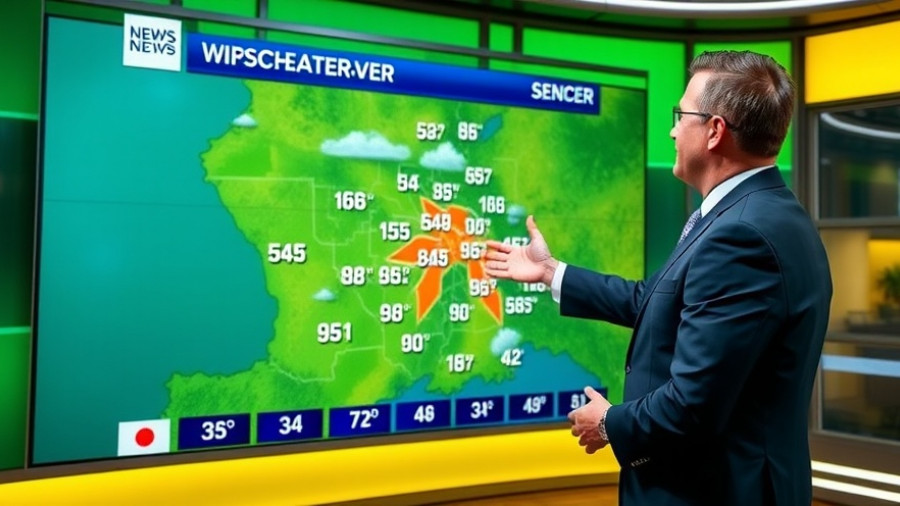 Weather forecast in Greenville SC showing elevated fire danger.