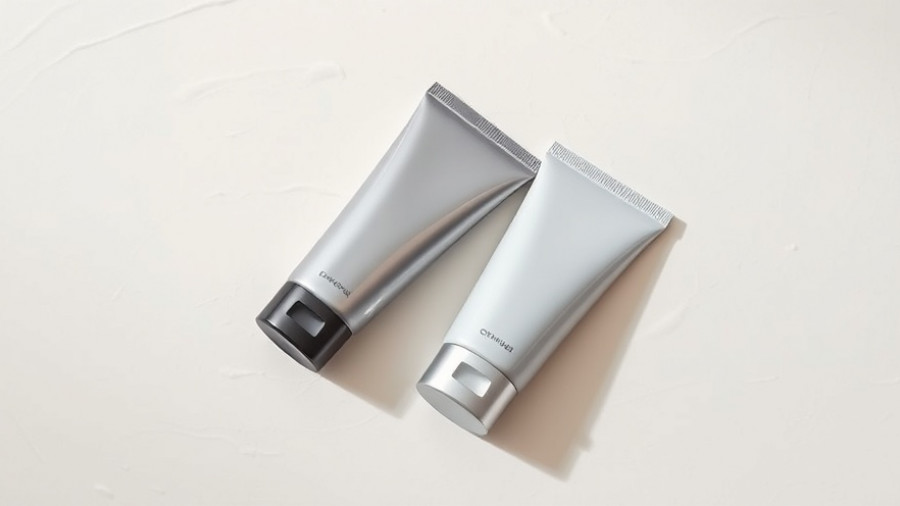 Best shaving creams for sensitive skin on creamy background.
