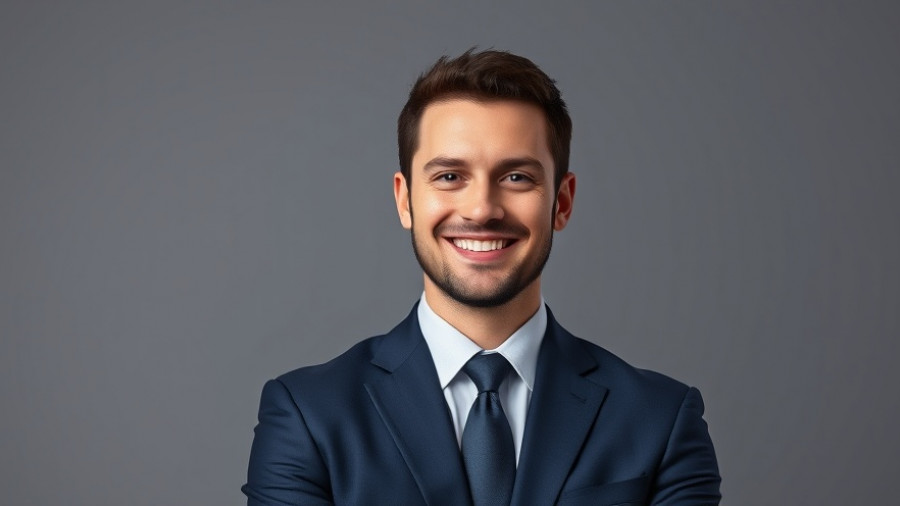 Portrait of a man in a suit reflecting Phoenix real estate trends.