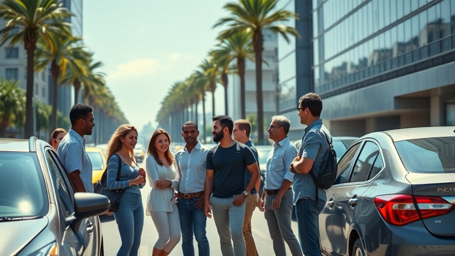 People discussing Ehlers-Danlos Syndrome awareness outdoors.