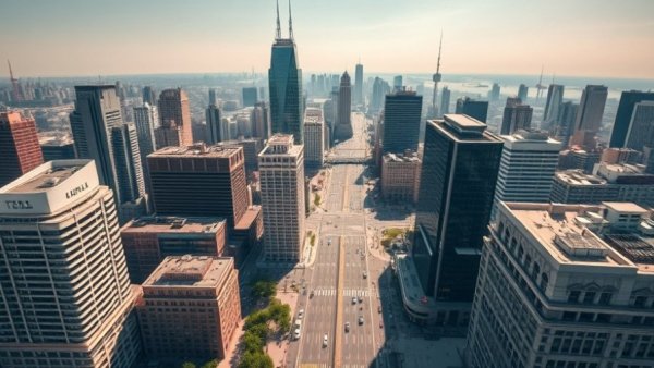 Aerial view of Saskatoon showcasing city budget audits theme with cityscape.