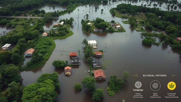 Jamaica resilience post-storm with cannabis community support.
