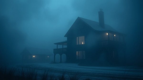 Abstract foggy imagery representing Saskatoon timber home fraud.