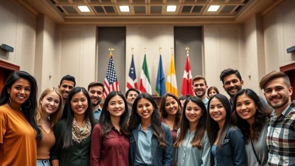 Maricopa youth leadership award ceremony at city hall.