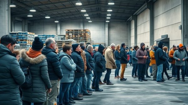 People lining up outside a store for Black Friday freebies in Maricopa.