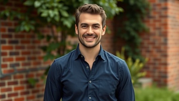 Casual confident man outdoors, franchise president appointment