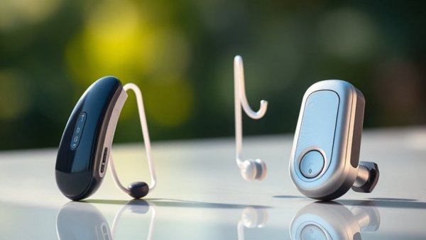 Bluetooth vs Traditional Hearing Aids comparison image.