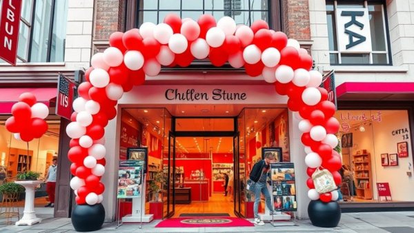 High Tide Opens First European Cannabis Retail Location with colorful entrance and branding.