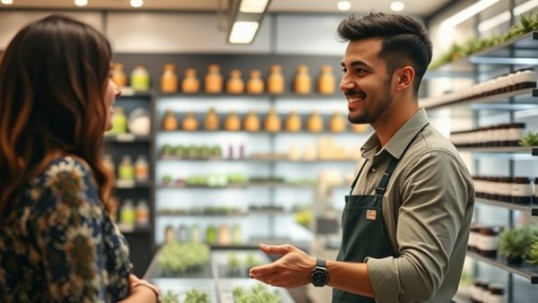 Dispensary interaction in Virginia cannabis market, friendly service