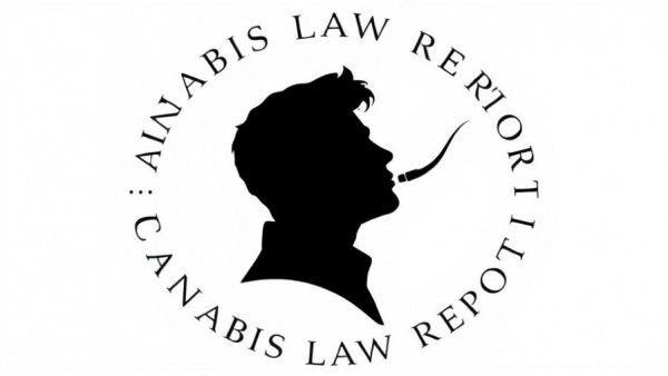 Silhouette logo with text 'Cannabis Law Report', related to cannabis use in Libya.