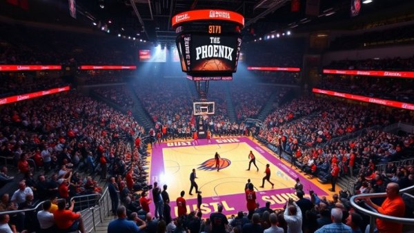 Phoenix Suns vs Houston Rockets basketball game action without Devin Booker.
